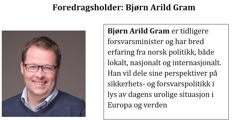 Sikkerhets- og forsvarspolitikk i en urolig tid