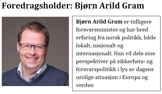 Sikkerhets- og forsvarspolitikk i en urolig tid